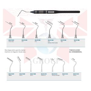 COLOR CODED WILLIAMS PROBES